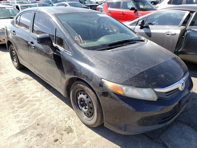 HONDA CIVIC LX 2012 with VIN 2HGFB2F57CH589147 - Photo from auction