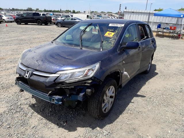 Photo 2 from auction – 2016 HONDA CR-V EX with VIN 2HKRM4H50GH655601