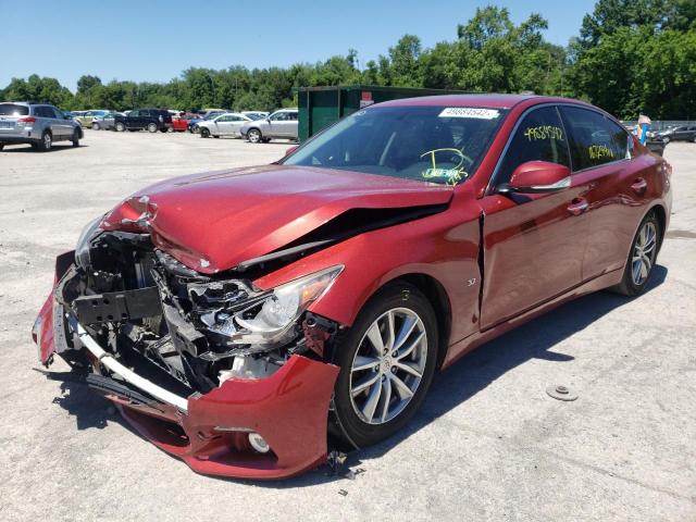 Photo 2 from auction – 2014 INFINITI Q50 BASE with VIN JN1BV7APXEM682791
