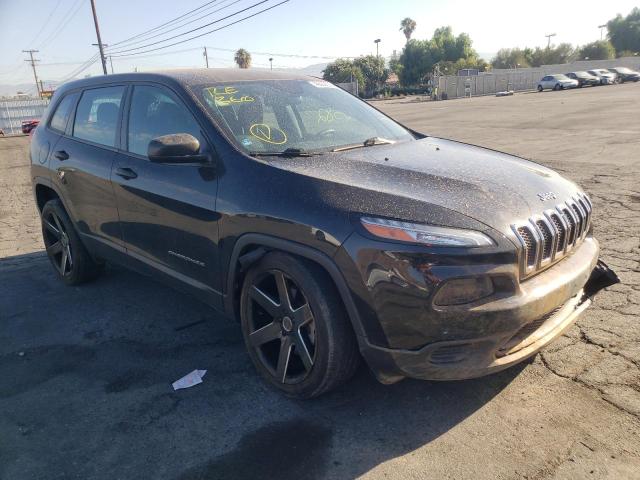 JEEP CHEROKEE S 2016 with VIN 1C4PJLAB5GW336909 - Photo from auction