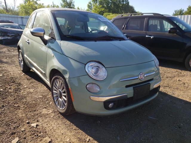 FIAT 500 LOUNGE 2013 with VIN 3C3CFFCR0DT574944 - Photo from auction