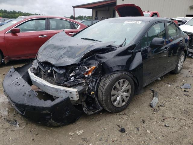 Photo 2 from auction – 2012 HONDA CIVIC LX with VIN 19XFB2F59CE338981