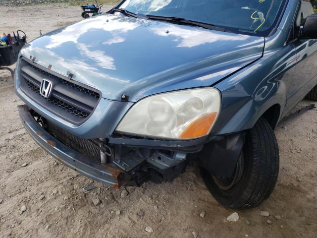 Photo 9 from auction – 2005 HONDA PILOT EXL with VIN 2HKYF18635H545006