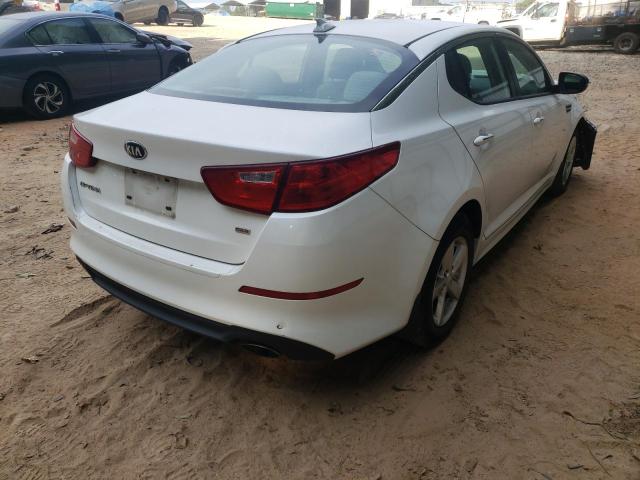 Photo 4 from auction – 2014 KIA OPTIMA LX with VIN KNAGM4A70E5497631
