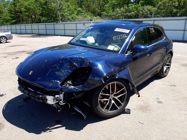 Photo 2 from auction – 2022 PORSCHE MACAN S with VIN WP1AG2A53NLB22331