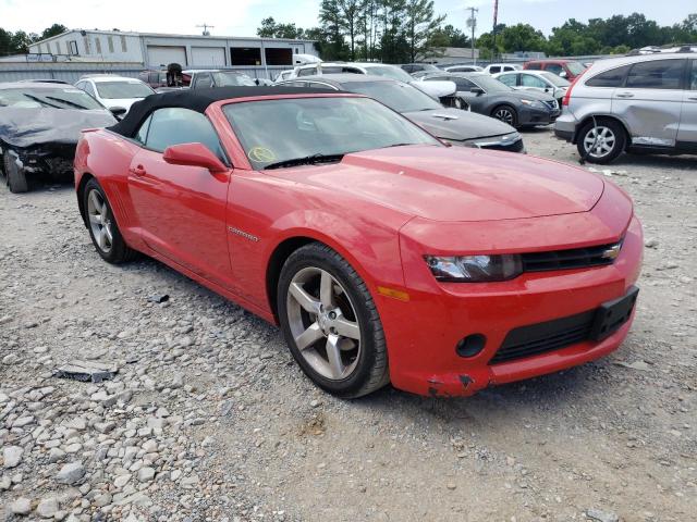 CHEVROLET CAMARO LT 2015 with VIN 2G1FD3D36F9205060 - Photo from auction