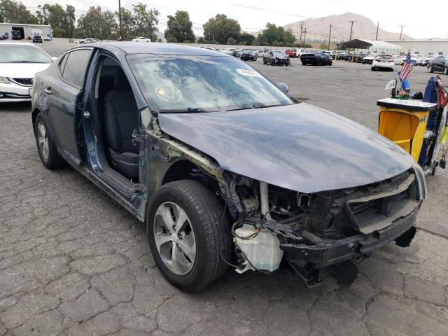 KIA OPTIMA HYB 2014 with VIN KNAGM4ADXE5069166 - Photo from auction