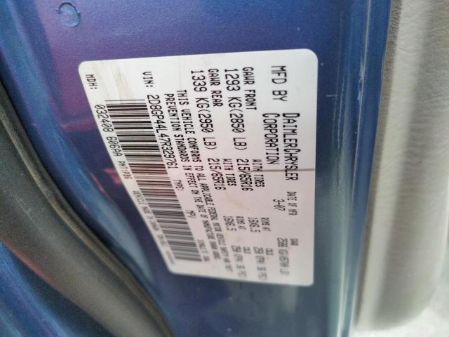 Photo 10 from auction – 2007 DODGE GRAND CARA with VIN 2D8GP44L47R329761