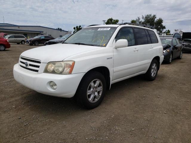 Photo 2 from auction – 2003 TOYOTA HIGHLANDER with VIN JTEGF21A630109353