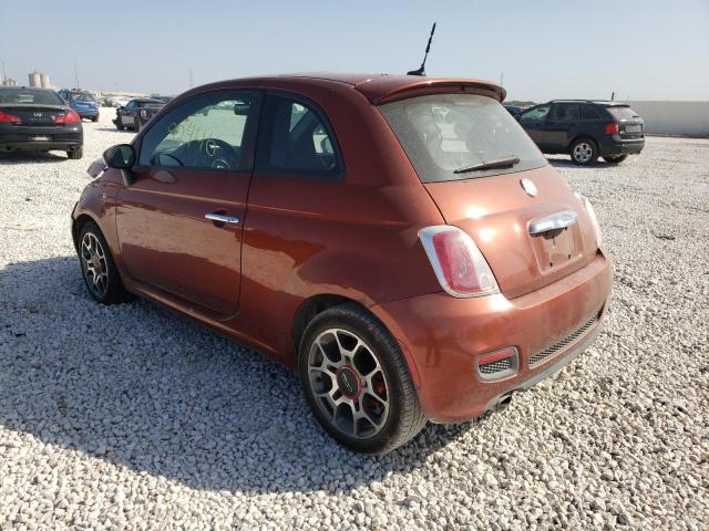 Photo 3 from auction – 2012 FIAT 500 SPORT with VIN 3C3CFFBR3CT209870