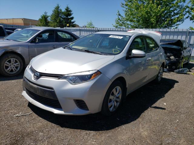 Photo 2 from auction – 2015 TOYOTA COROLLA L with VIN 2T1BURHE0FC449338