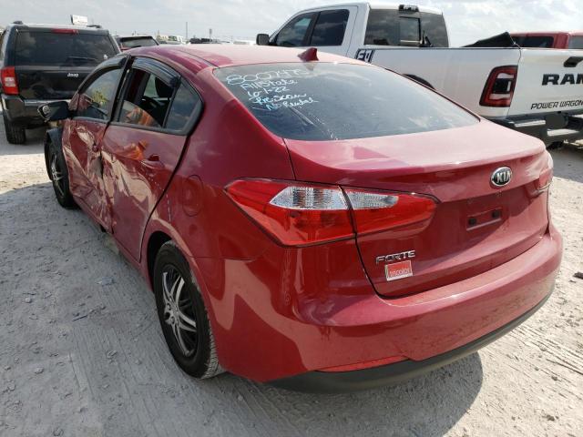 Photo 3 from auction – 2016 KIA FORTE LX with VIN KNAFX4A68G5558608