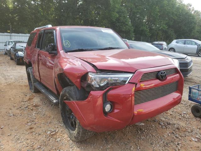 TOYOTA 4RUNNER SR 2017 with VIN JTEBU5JR8H5460606 - Photo from auction