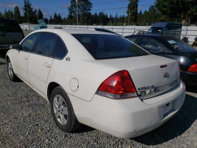 Photo 3 from auction – 2007 CHEVROLET IMPALA LS with VIN 2G1WB58K979132142