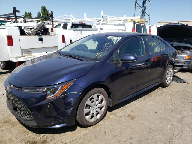 Photo 2 from auction – 2021 TOYOTA COROLLA LE with VIN JTDEPMAE2MJ140943
