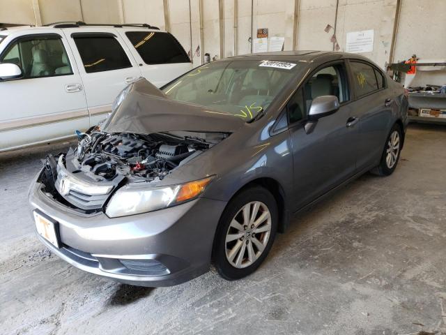 Photo 2 from auction – 2012 HONDA CIVIC EX with VIN 2HGFB2F80CH522707