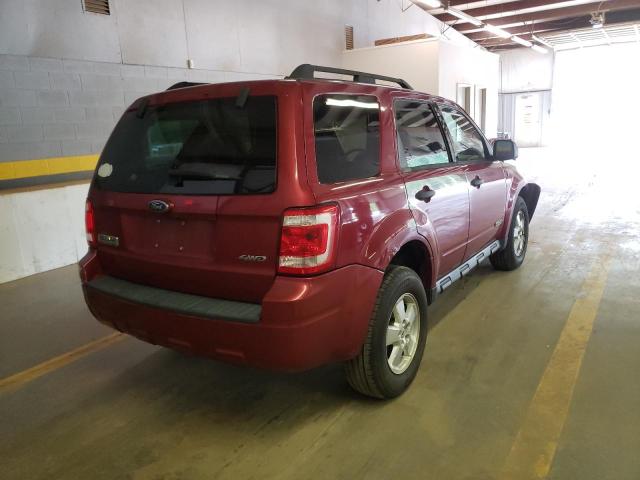 Photo 4 from auction – 2008 FORD ESCAPE XLT with VIN 1FMCU93138KA44967