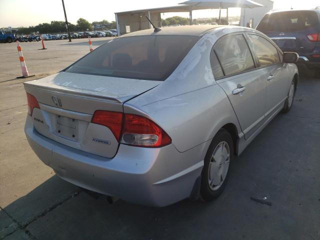 Photo 4 from auction – 2009 HONDA CIVIC HYBR with VIN JHMFA362X9S018684
