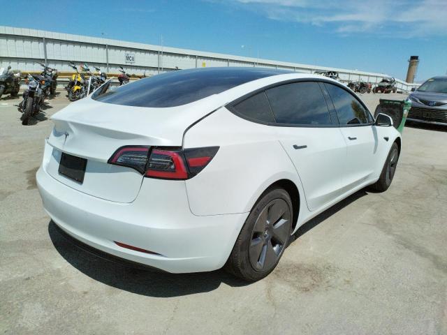 Photo 4 from auction – 2022 TESLA MODEL 3 with VIN 5YJ3E1EA6NF122635