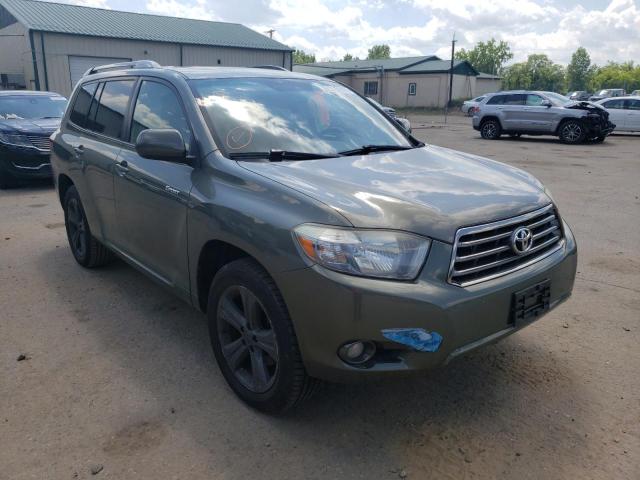 TOYOTA HIGHLANDER 2008 with VIN JTEES43A882025056 - Photo from auction