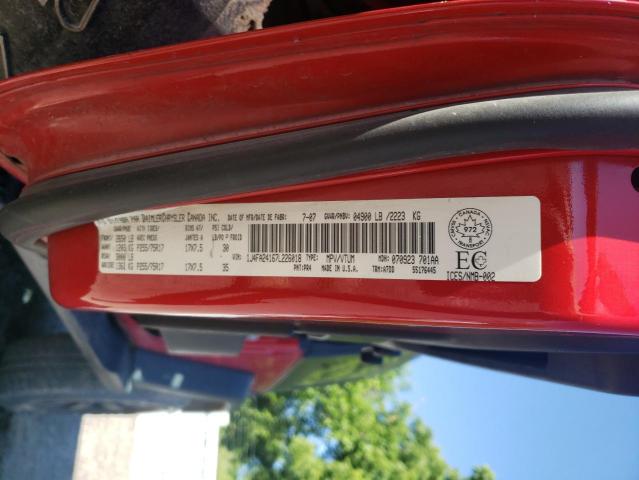 Photo 10 from auction – 2007 JEEP WRANGLER X with VIN 1J4FA24167L226018