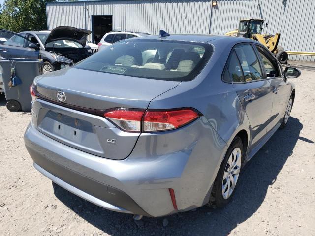 Photo 4 from auction – 2021 TOYOTA COROLLA LE with VIN JTDEPMAE9MJ172689