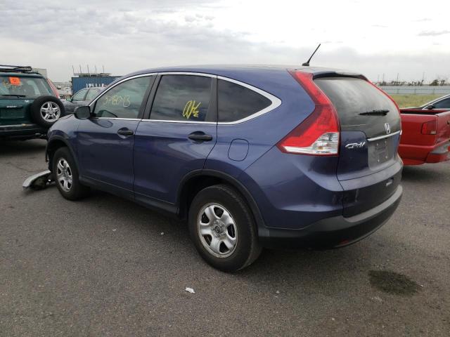 Photo 3 from auction – 2013 HONDA CR-V LX with VIN 2HKRM4H35DH614472