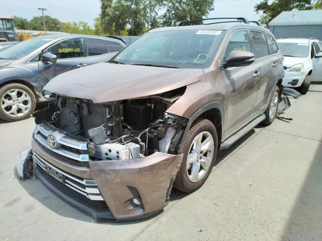 Photo 2 from auction – 2019 TOYOTA HIGHLANDER with VIN 5TDDZRFH9KS978408