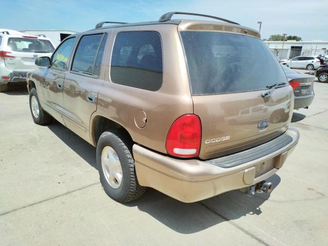 Photo 3 from auction – 2000 DODGE DURANGO with VIN 1B4HR28Y5YF144678