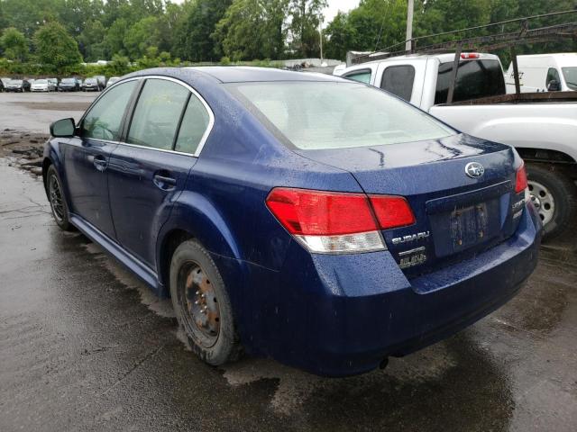 Photo 3 from auction – 2011 SUBARU LEGACY 2.5 with VIN 4S3BMBA68B3232908