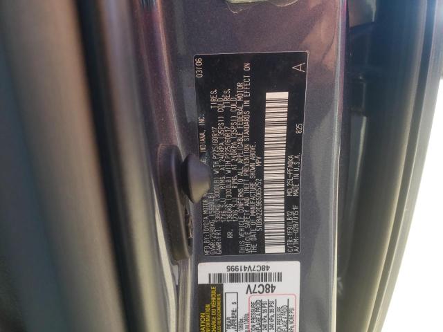Photo 10 from auction – 2006 TOYOTA SIENNA XLE with VIN 5TDBA22C96S065752