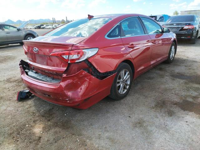 Photo 4 from auction – 2017 HYUNDAI SONATA SE with VIN 5NPE24AF8HH576475