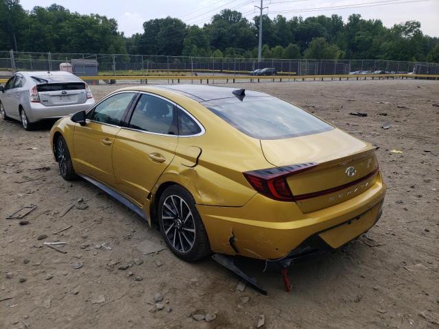 Photo 3 from auction – 2020 HYUNDAI SONATA SEL with VIN 5NPEJ4J20LH034330