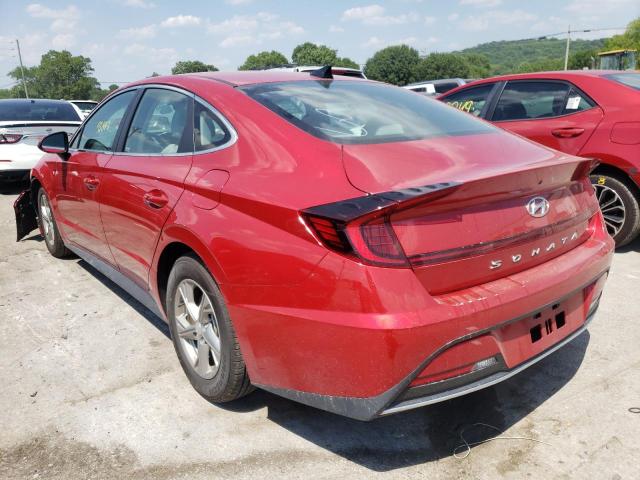Photo 3 from auction – 2021 HYUNDAI SONATA SE with VIN 5NPEG4JA4MH066544
