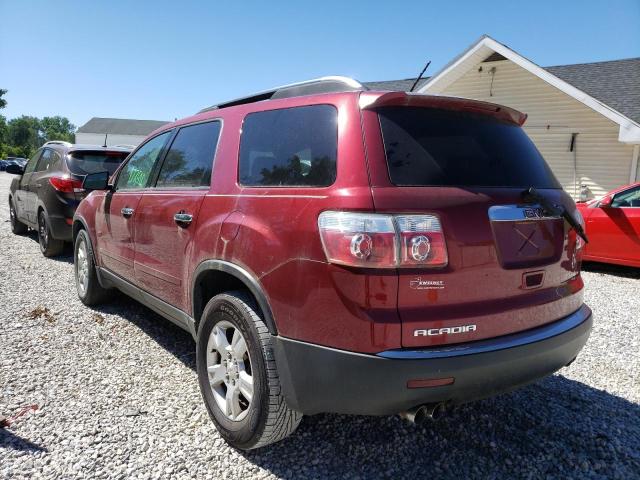 Photo 3 from auction – 2009 GMC ACADIA SLE with VIN 1GKER13DX9J183600