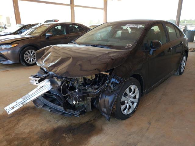 Photo 2 from auction – 2021 TOYOTA COROLLA LE with VIN 5YFEPMAE5MP171082