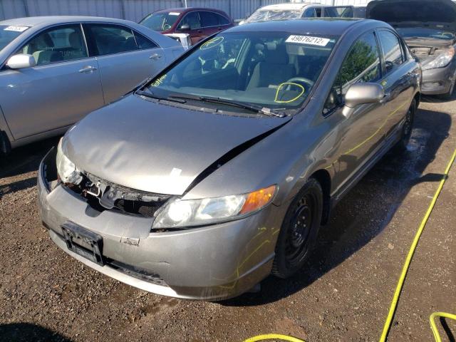 Photo 2 from auction – 2007 HONDA CIVIC LX with VIN 2HGFA16517H104813