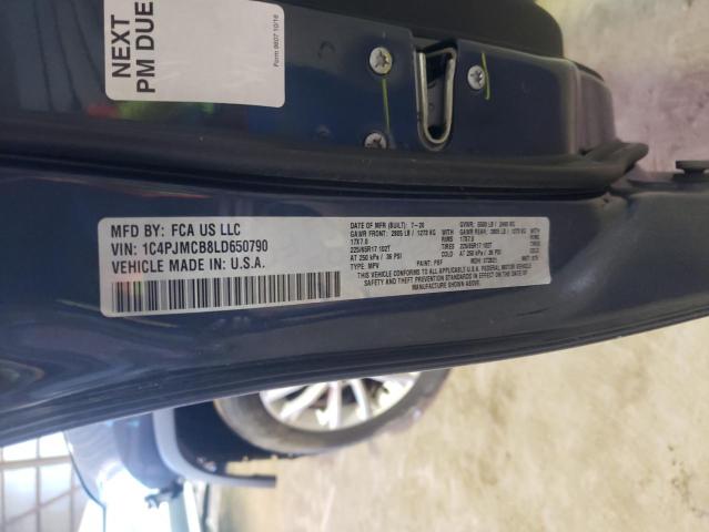 Photo 10 from auction – 2020 JEEP CHEROKEE L with VIN 1C4PJMCB8LD650790