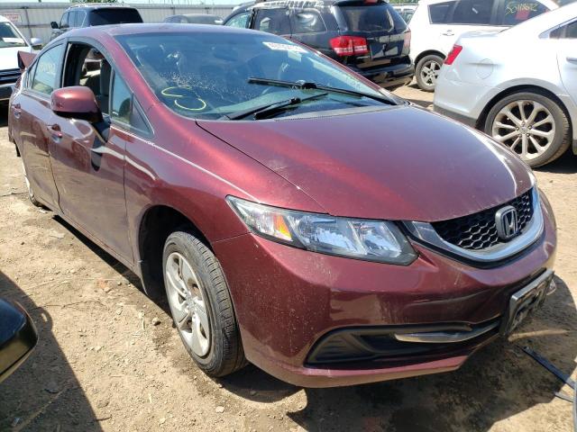 Photo 1 from auction – 2013 HONDA CIVIC LX with VIN 19XFB2F54DE061206
