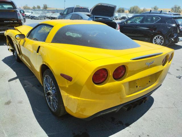 Photo 3 from auction – 2007 CHEVROLET CORVETTE with VIN 1G1YY25U175129308
