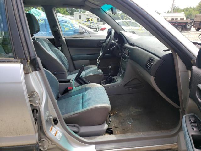 Photo 5 from auction – 2005 SUBARU FORESTER 2 with VIN JF1SG63635G737012