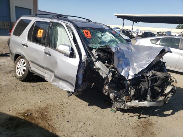 HONDA CR-V EX 2005 with VIN JHLRD78885C022285 - Photo from auction