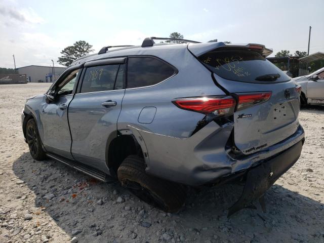 Photo 3 from auction – 2022 TOYOTA HIGHLANDER with VIN 5TDGZRAH9NS108571