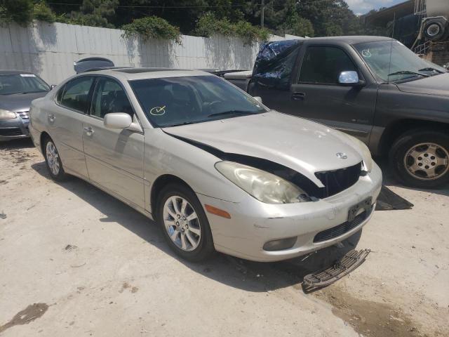 LEXUS ES 300 2002 with VIN JTHBF30G625023549 - Photo from auction