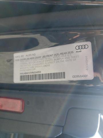 Photo 10 from auction – 2021 AUDI A4 PREMIUM with VIN WAUABAF43MN004659