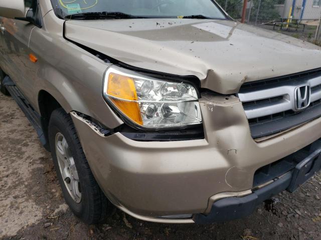 Zdjęcie 9 z aukcji – 2006 HONDA PILOT EX z VIN 2HKYF18666H516181