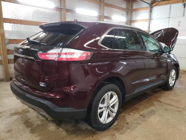 Photo 4 from auction – 2020 FORD EDGE SEL with VIN 2FMPK4J92LBA34985