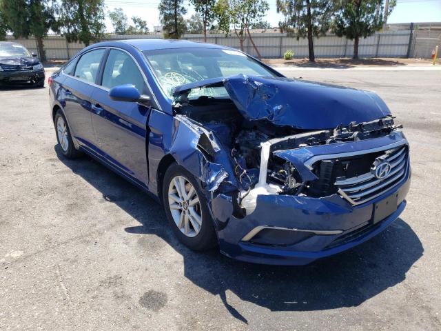 HYUNDAI SONATA SE 2017 with VIN 5NPE24AF3HH484206 - Photo from auction