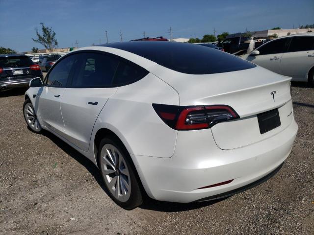 Photo 3 from auction – 2021 TESLA MODEL 3 with VIN 5YJ3E1EB9MF906718