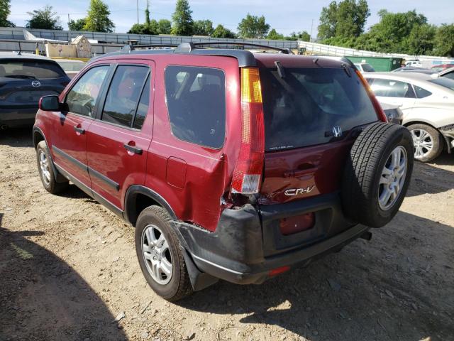 Photo 3 from auction – 2002 HONDA CR-V EX with VIN JHLRD78822C020320